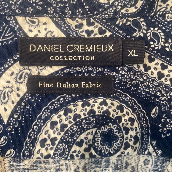 DANIEL CREMIEUX COLLECTION Short sleeve XL LIKE NEW - Picture 5 of 6